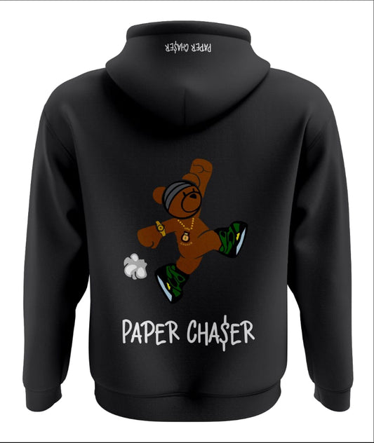PaperChaser Black Hoodie