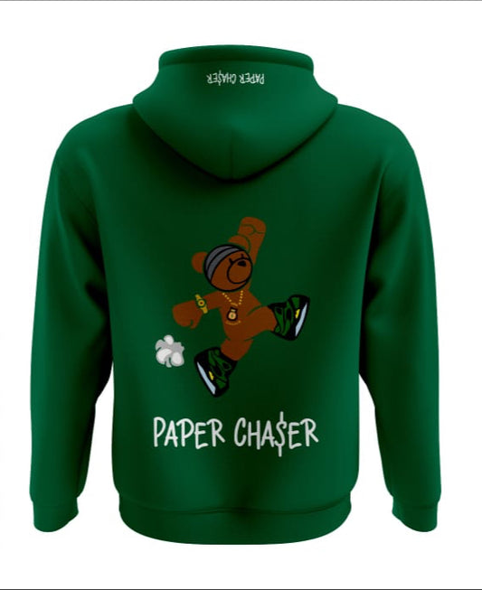 PaperChaser Green Hoodie
